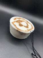 Cinnamon swirl loofah soap